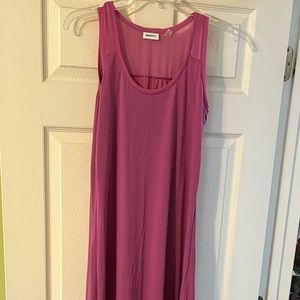DKNYC light purple maxi dress